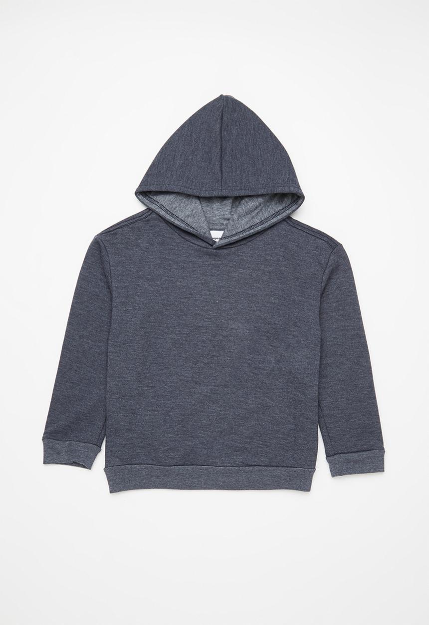 Pop Candy - 2 Pack hooded sweatshirt - light blue & cream