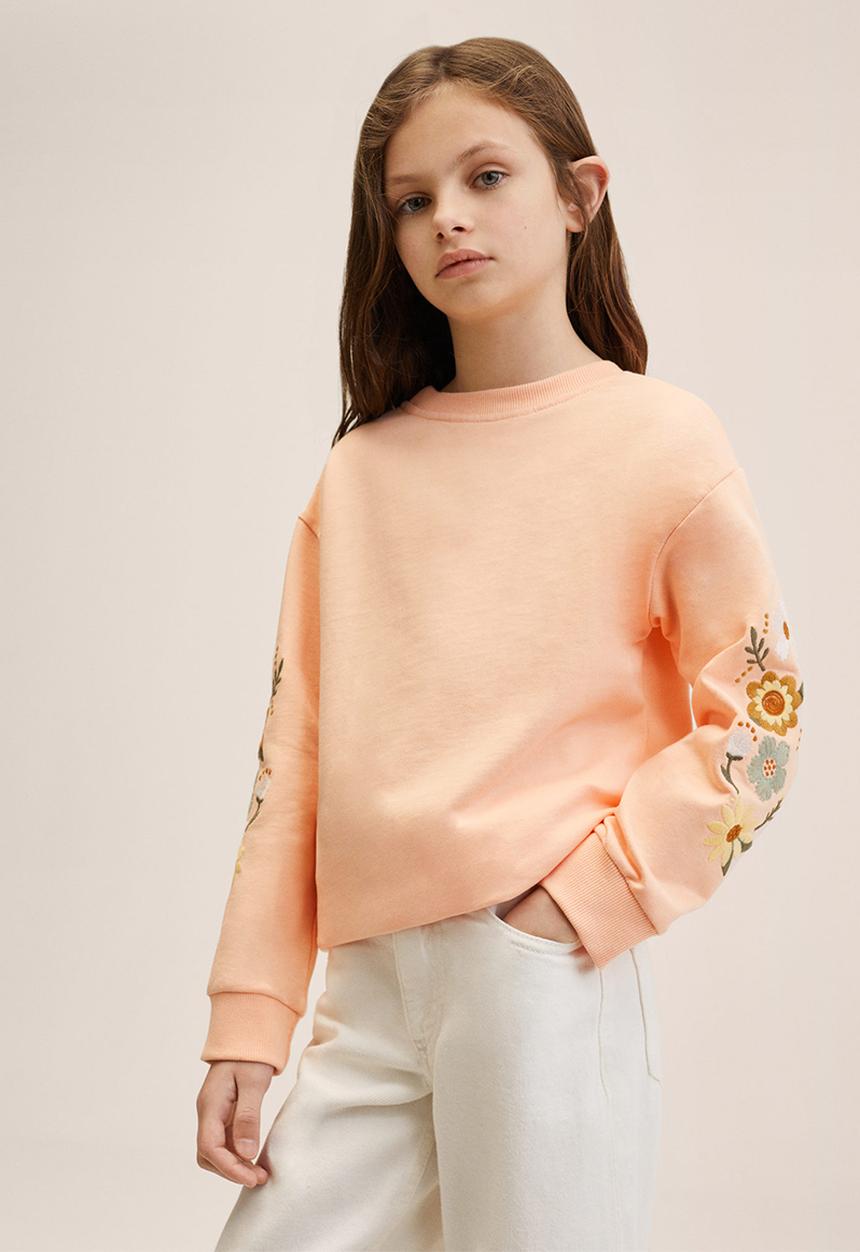 MANGO - Sweatshirt isabel - peach