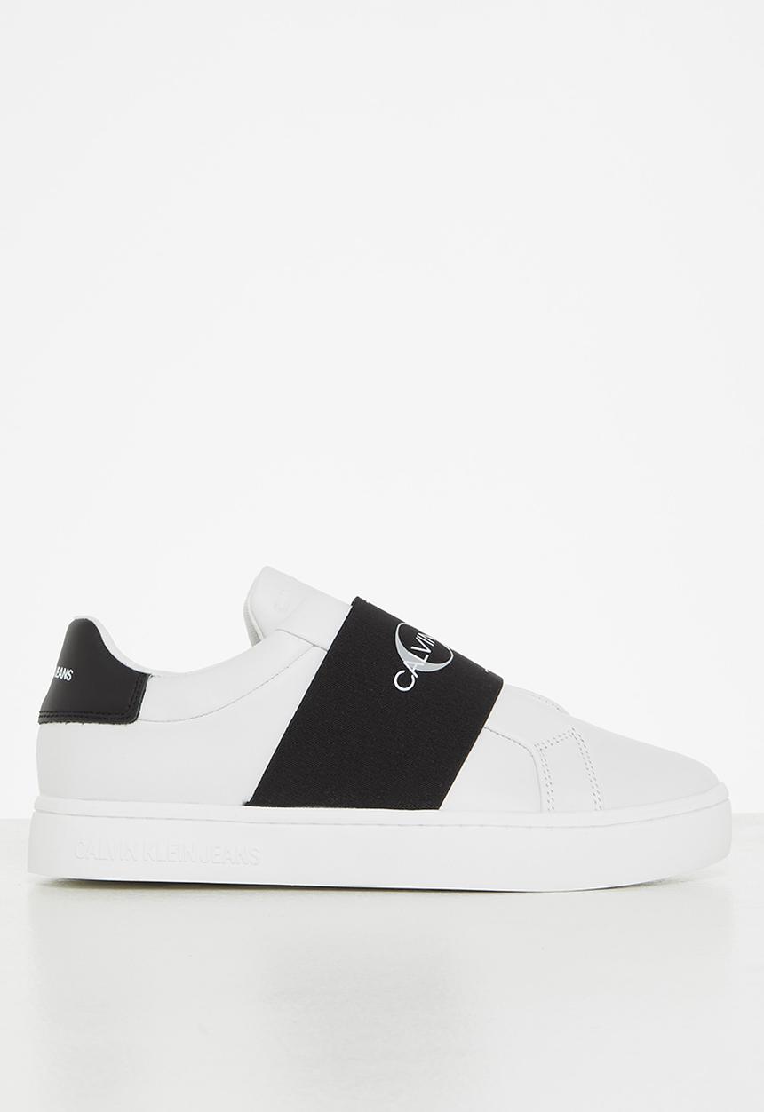 Calvin Klein - Ck cupsole elastic sneaker womens - white