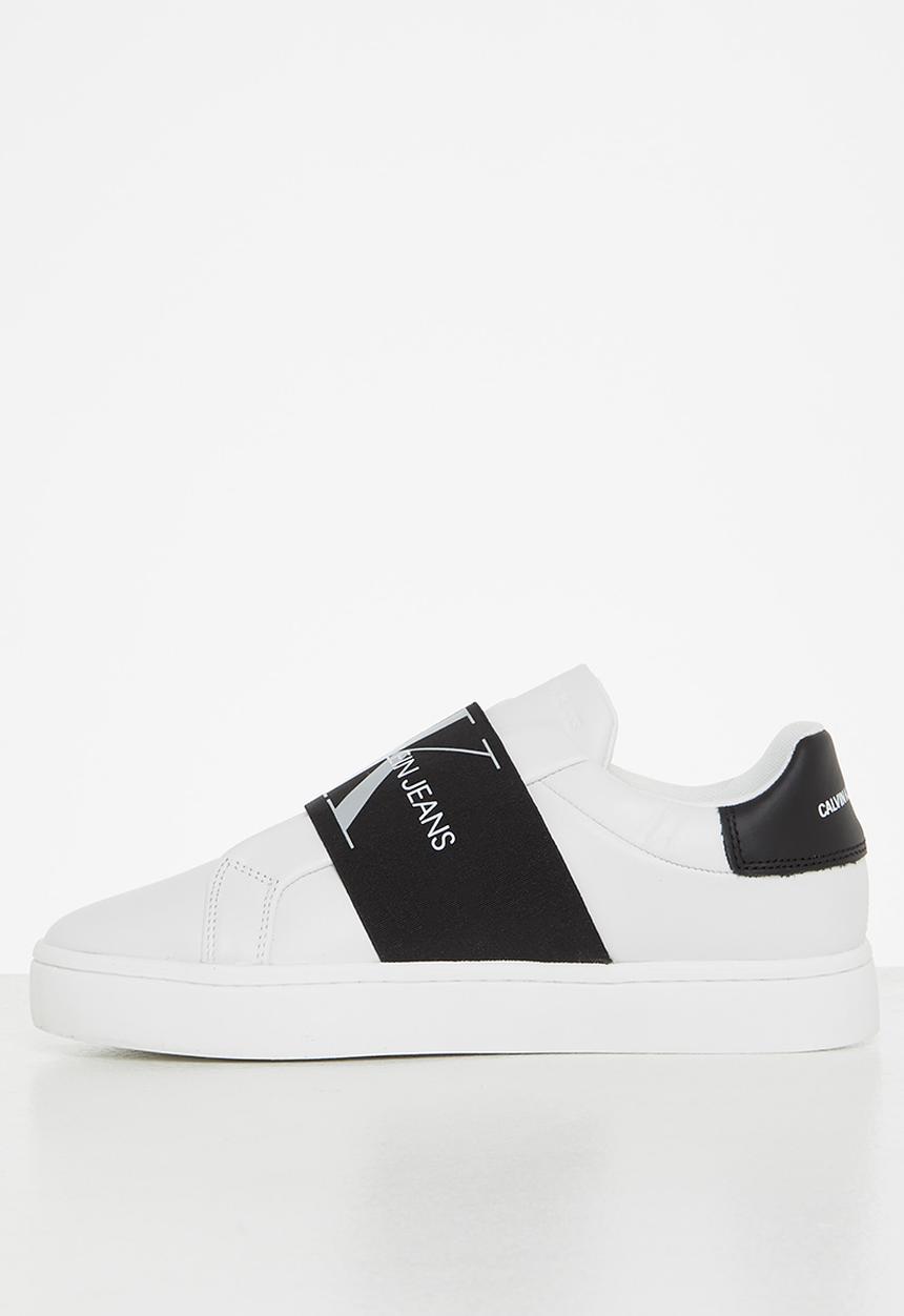 Calvin Klein - Ck cupsole elastic sneaker womens - white