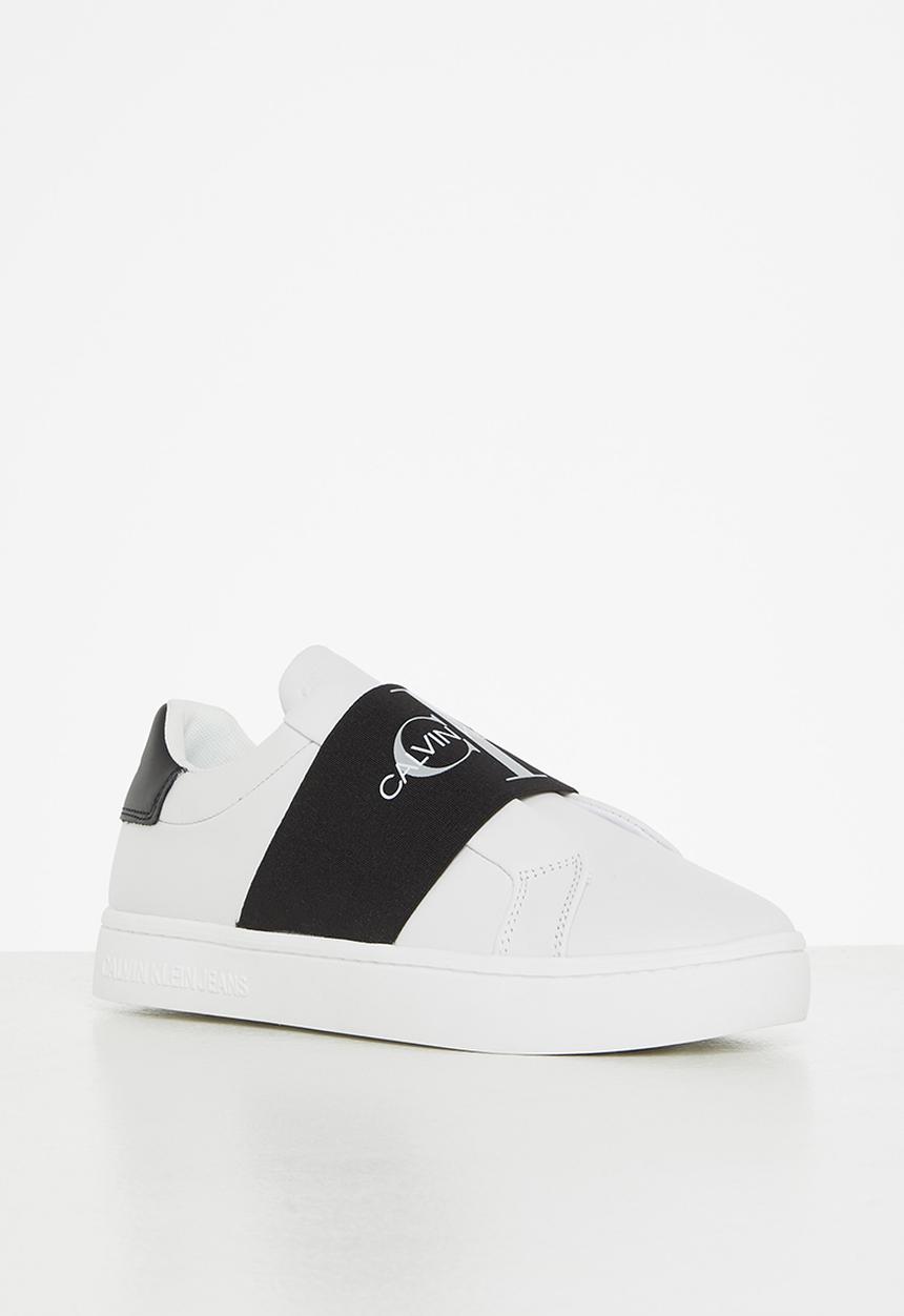 Calvin Klein - Ck cupsole elastic sneaker womens - white