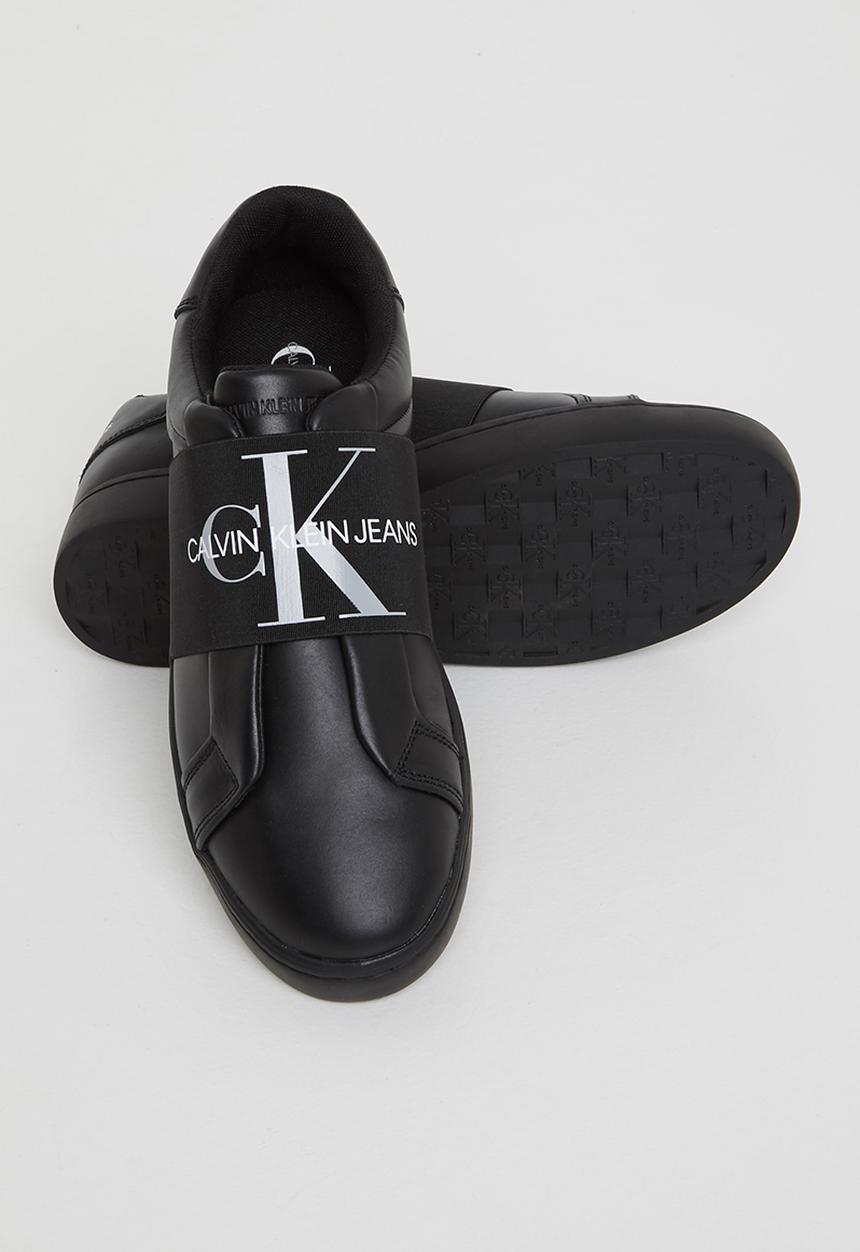 Calvin Klein - Ck cupsole elastic sneaker womens - black
