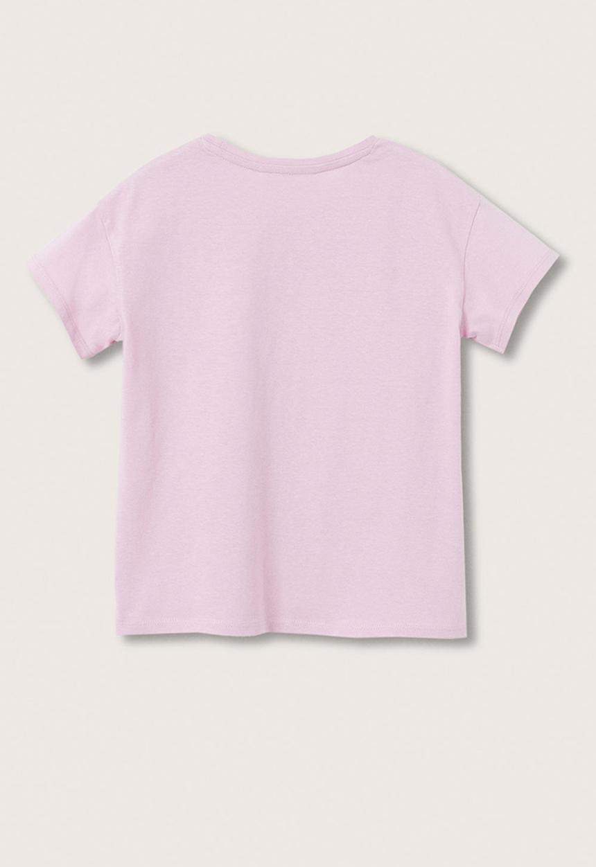 MANGO - T-shirt funny - purple