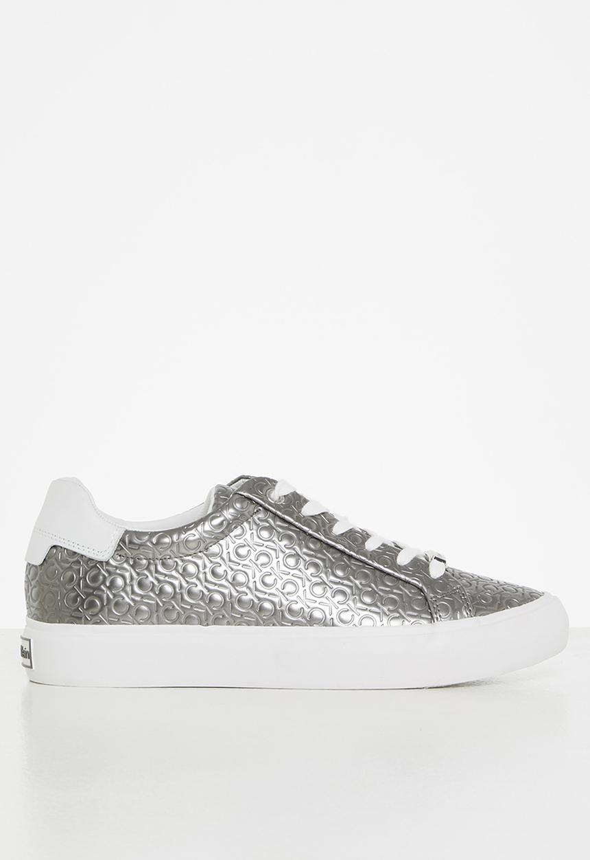 Calvin Klein - Ck vulc lace up mboss mono womens - silver