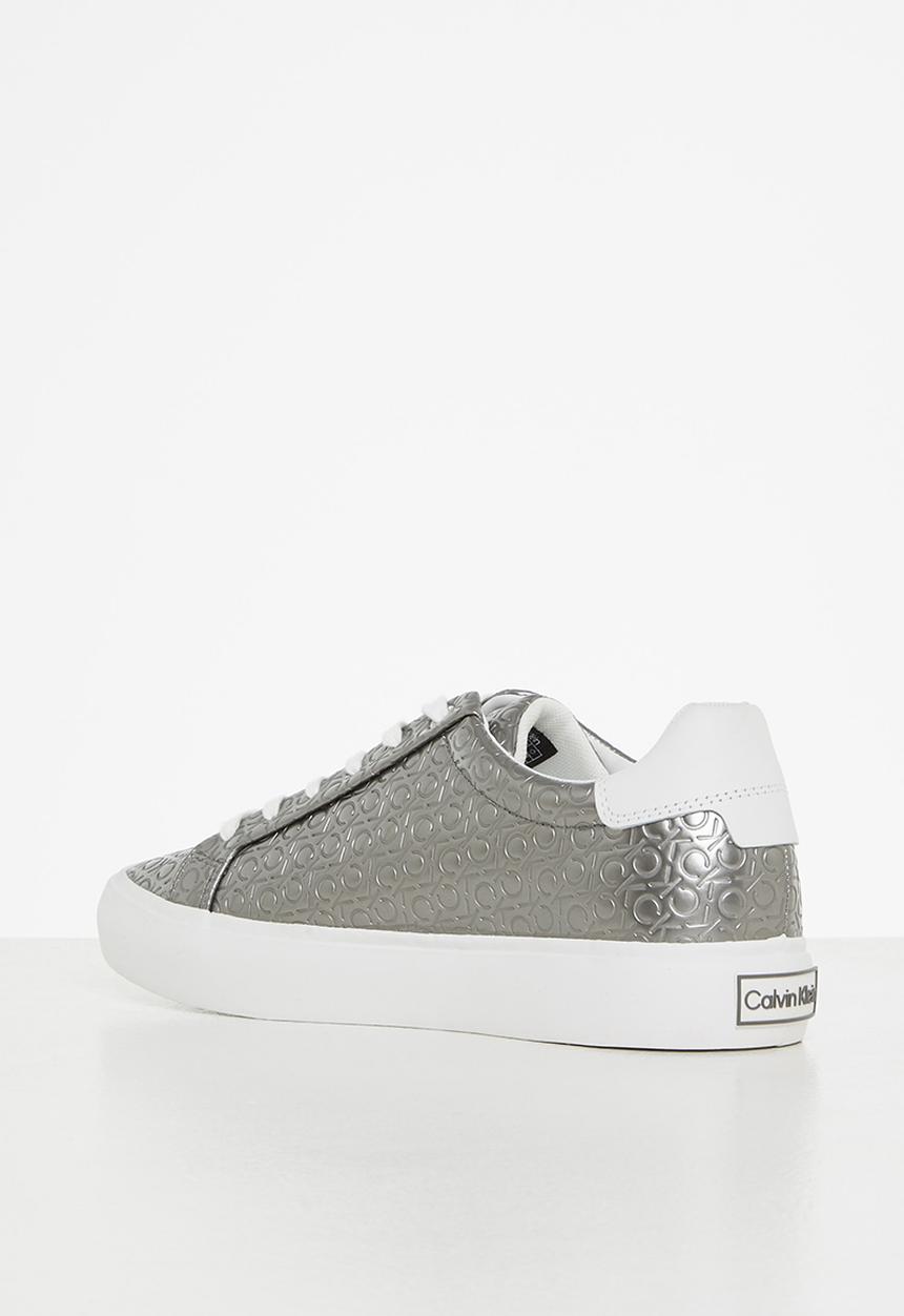 Calvin Klein - Ck vulc lace up mboss mono womens - silver