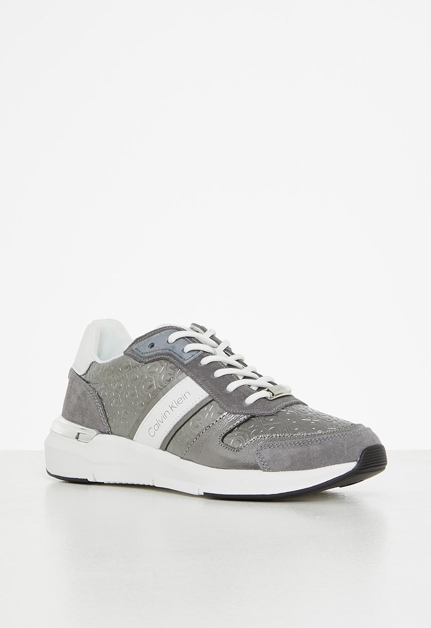 Calvin Klein - Ck flexi runner lace up mono mix womens - silver