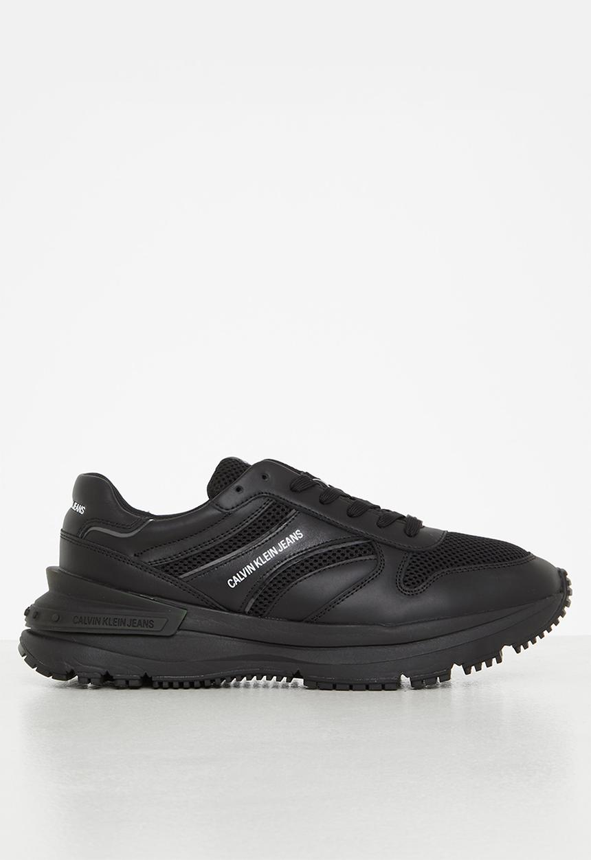 Calvin Klein - Ck runner laceup sneaker snap mens - black