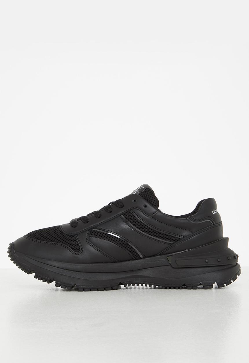 Calvin Klein - Ck runner laceup sneaker snap mens - black