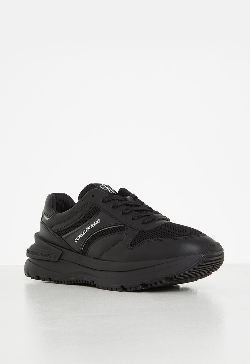 Calvin Klein - Ck runner laceup sneaker snap mens - black