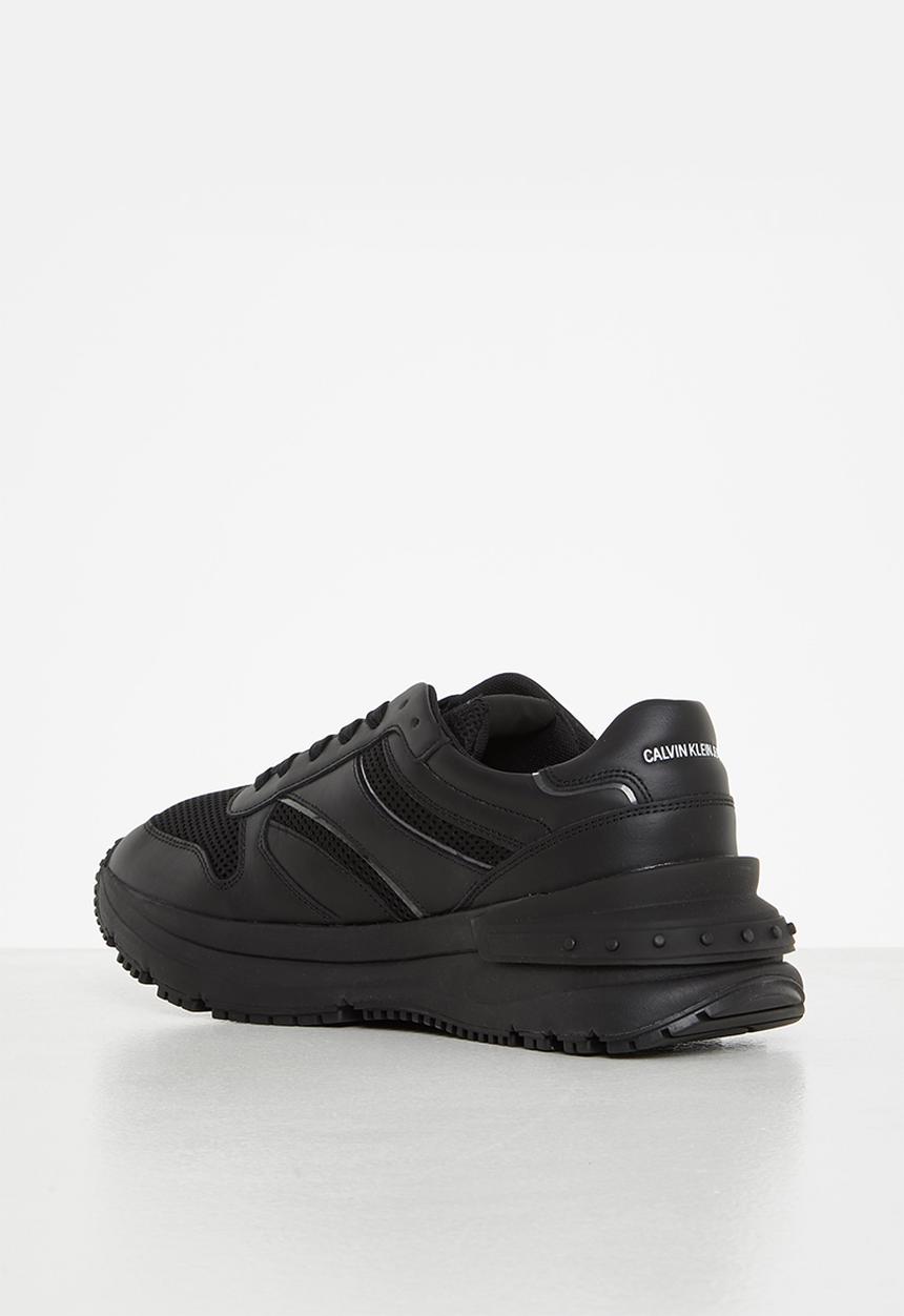 Calvin Klein - Ck runner laceup sneaker snap mens - black