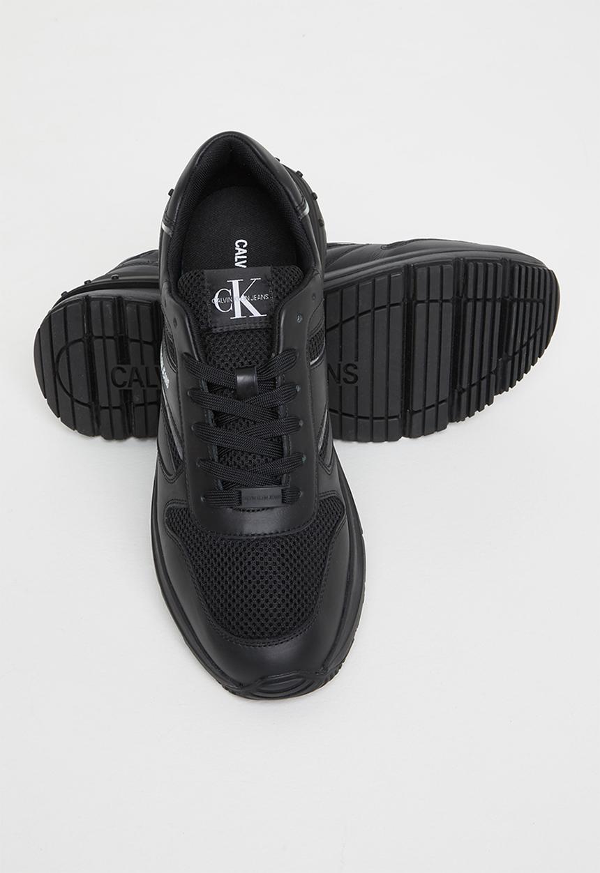 Calvin Klein - Ck runner laceup sneaker snap mens - black