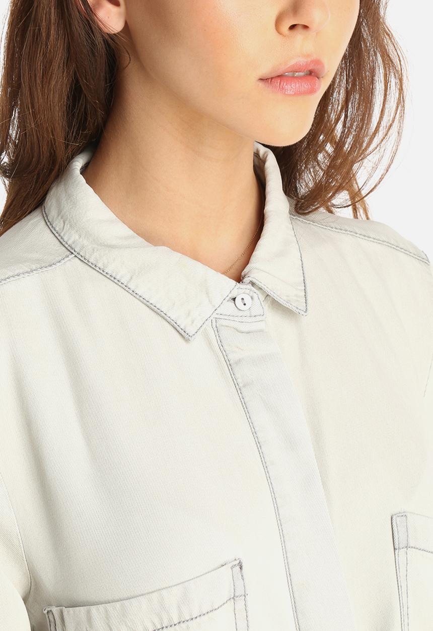 VILA - Cloud Oversized Denim Shirt