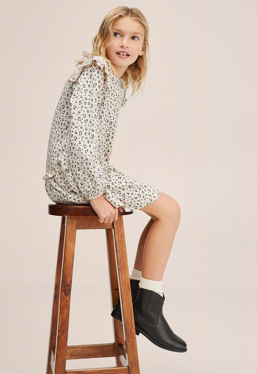 MANGO - Dress nina - beige