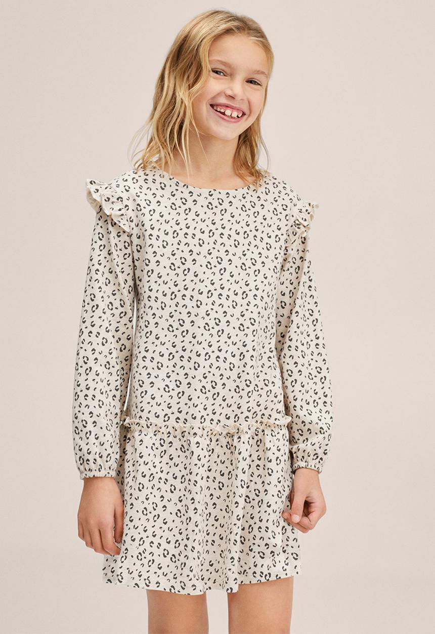 MANGO - Dress nina - beige
