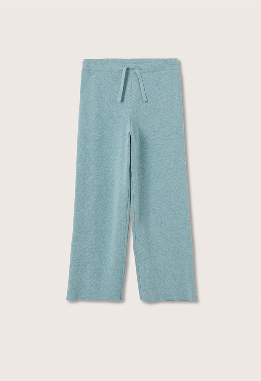 MANGO - Trousers dolly - green