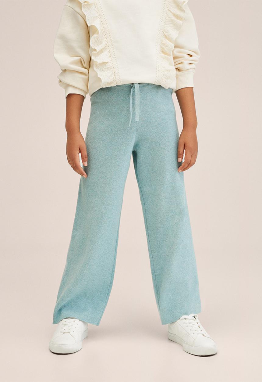MANGO - Trousers dolly - green