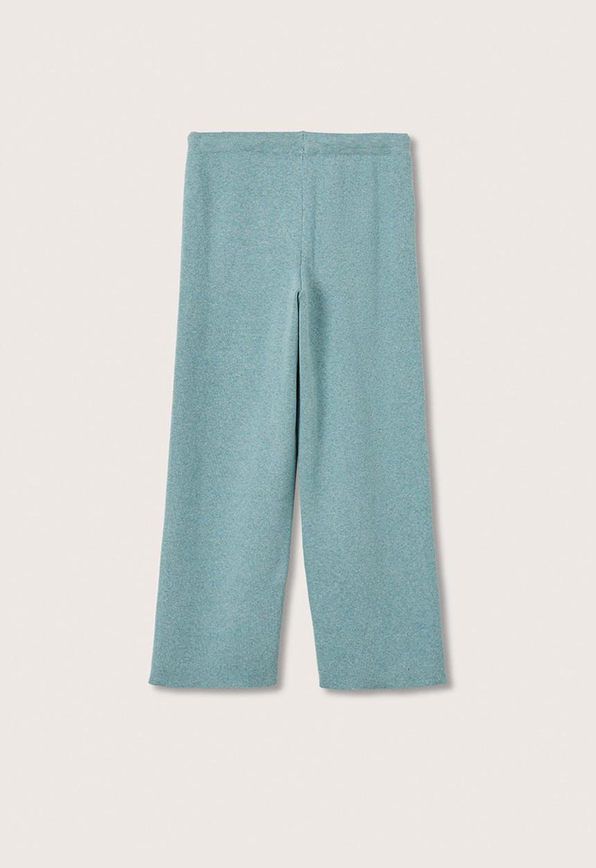 MANGO - Trousers dolly - green