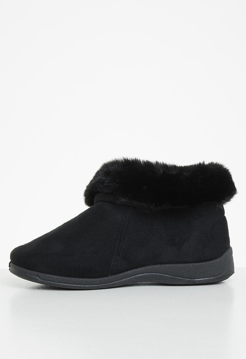 Hush Puppies - Sharon slipper boot - black 