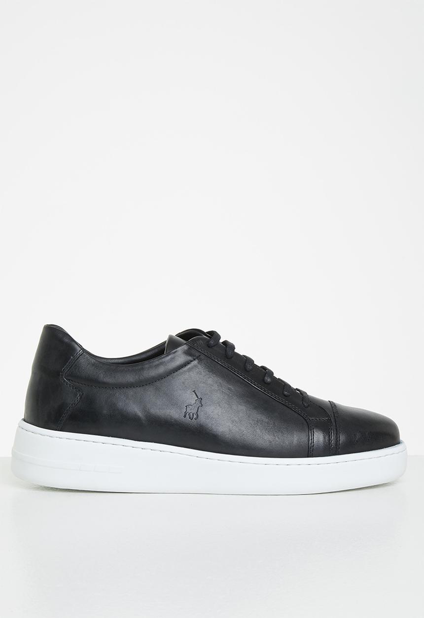 POLO - Fashion leather sneaker - black