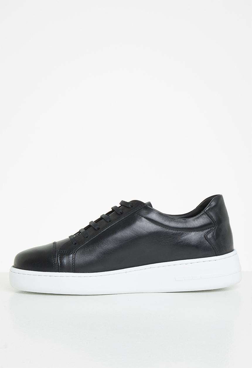 POLO - Fashion leather sneaker - black