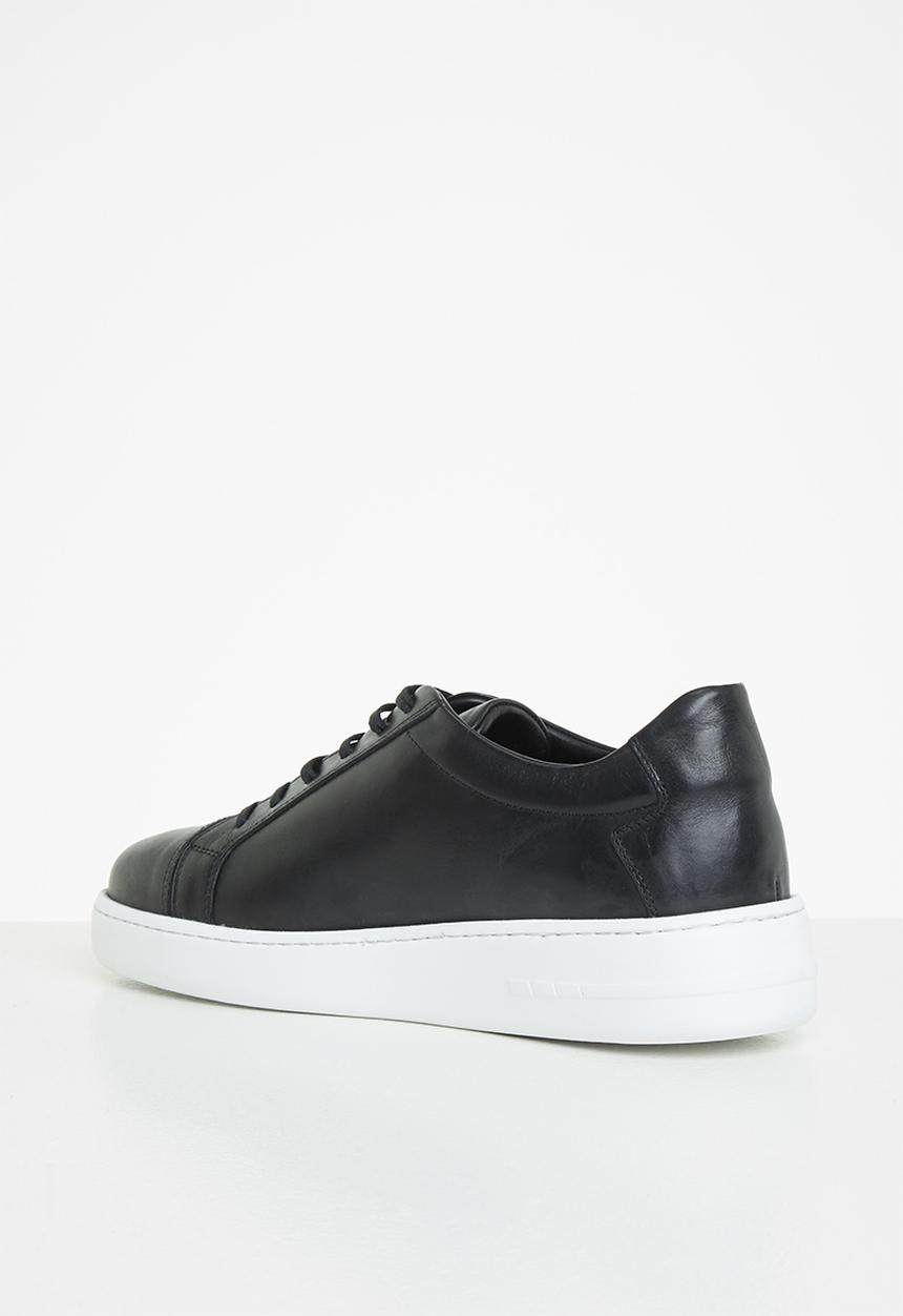 POLO - Fashion leather sneaker - black