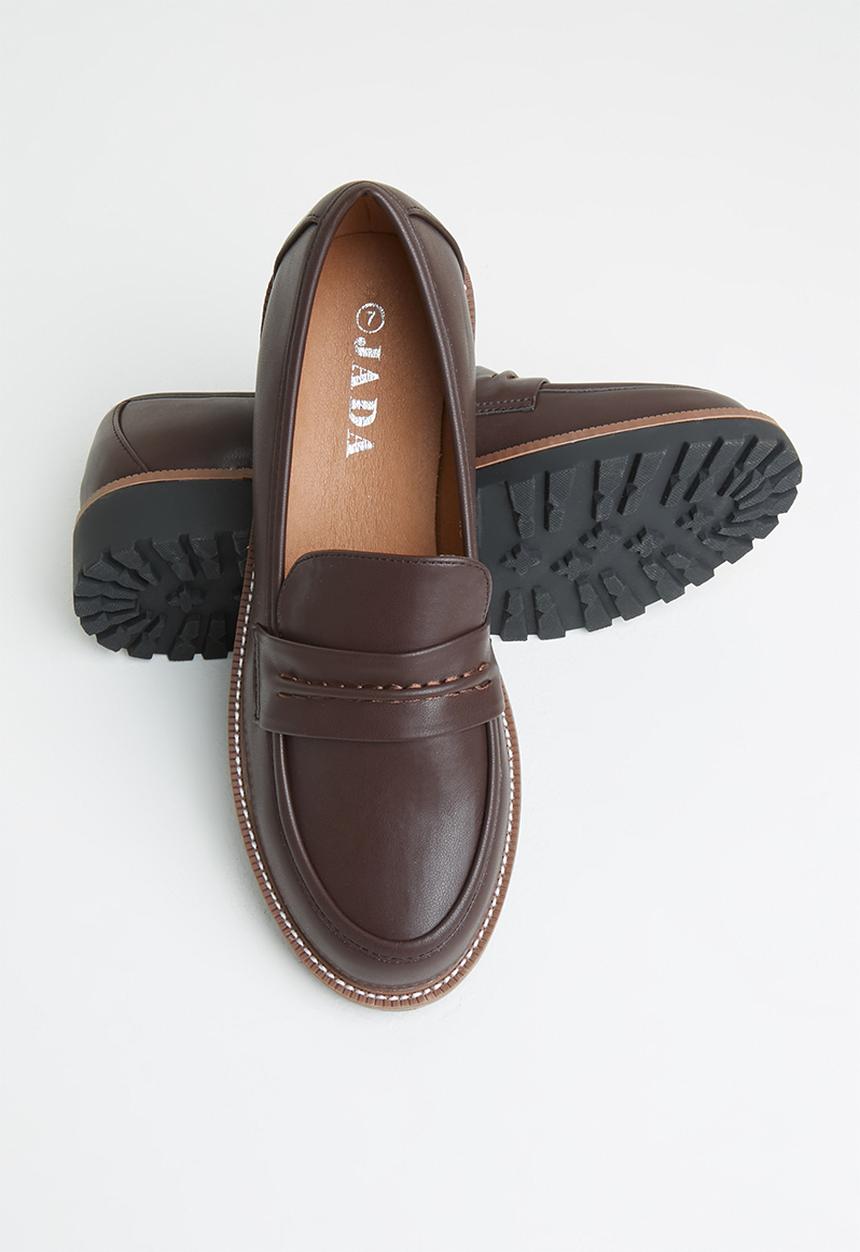 Jada - Classic penny loafer - brown