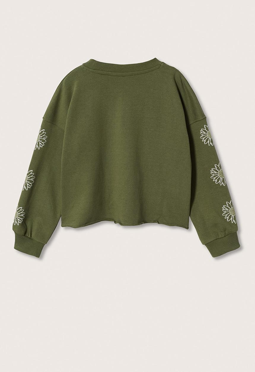 MANGO - Sweatshirt girasol - green