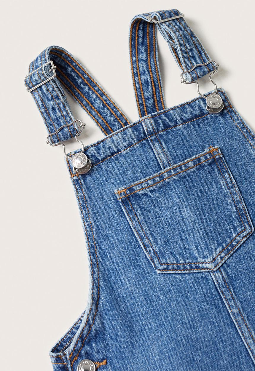 MANGO - Dungaree dress paula - blue