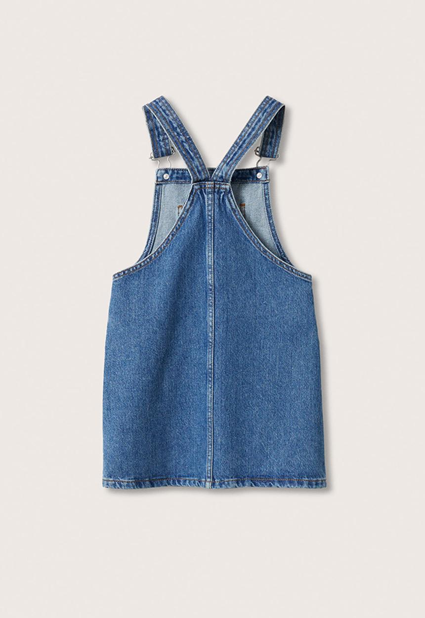 MANGO - Dungaree dress paula - blue