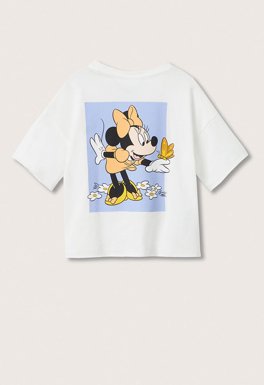 MANGO - T-shirt mnature - white
