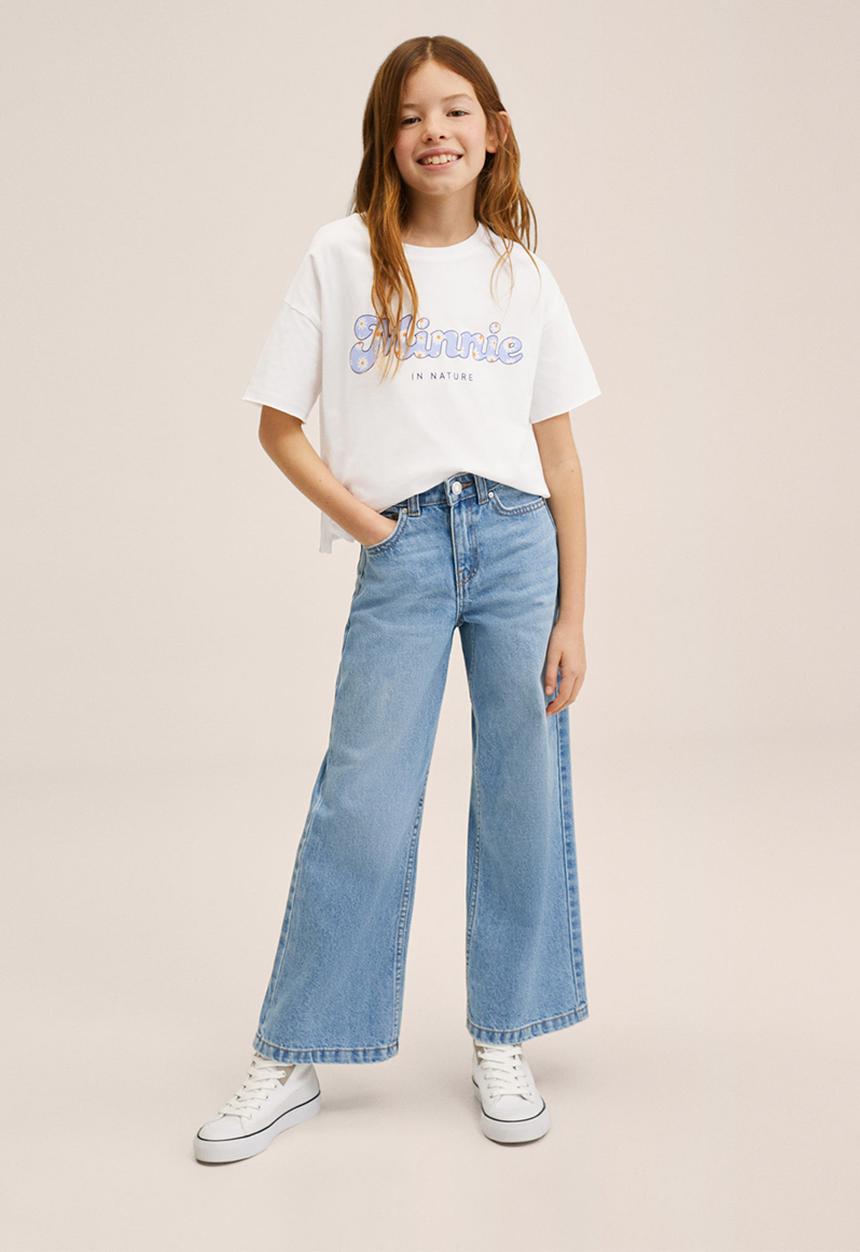 MANGO - T-shirt mnature - white