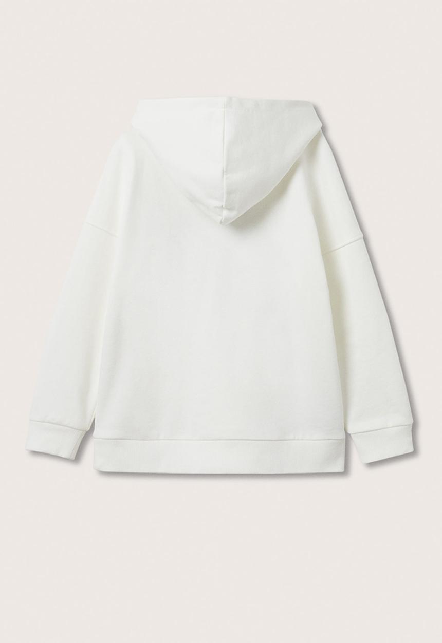 MANGO - Sweatshirt mfriend - white