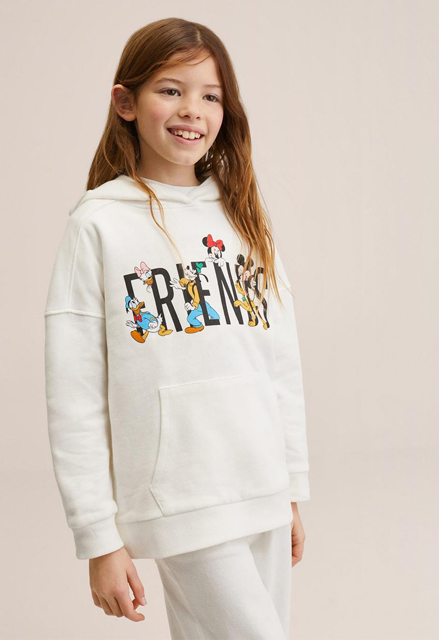 MANGO - Sweatshirt mfriend - white