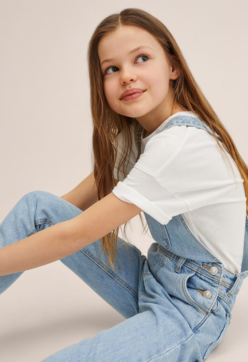 MANGO - Dungarees amara - blue