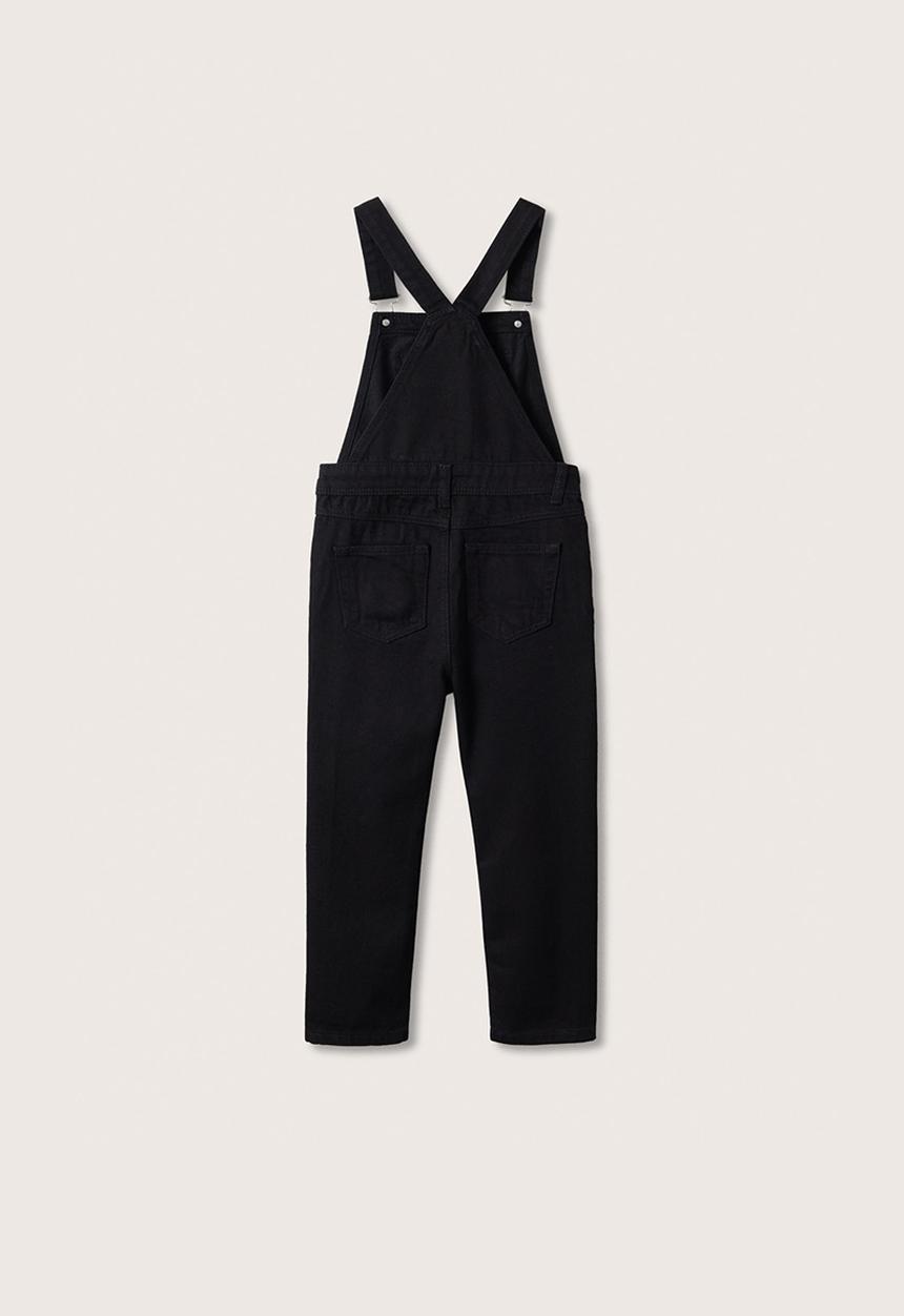 MANGO - Dungarees amara - black
