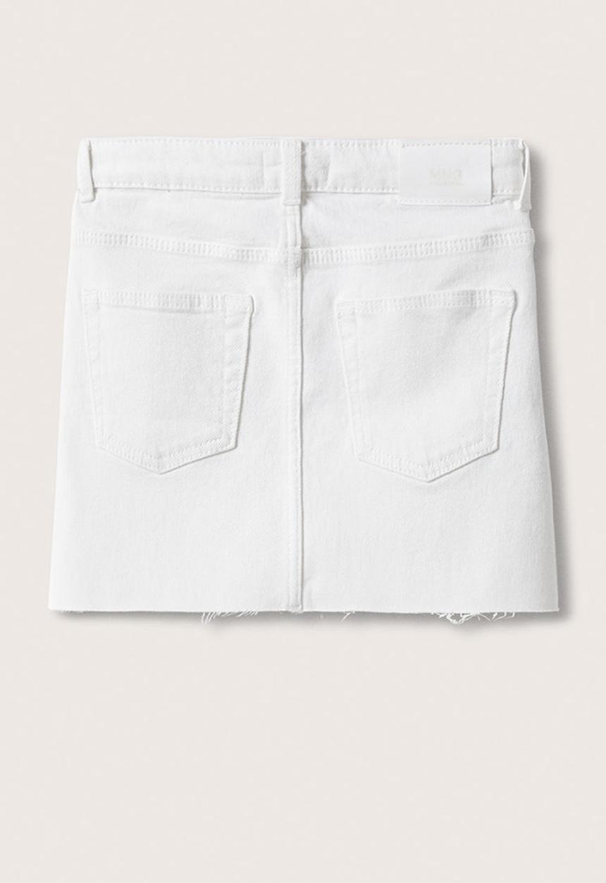 MANGO - Skirt sue - white