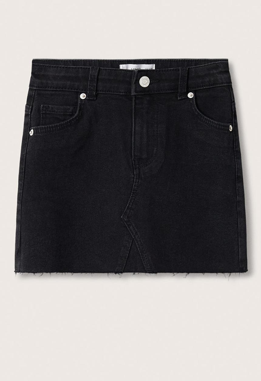 MANGO - Skirt sue - black