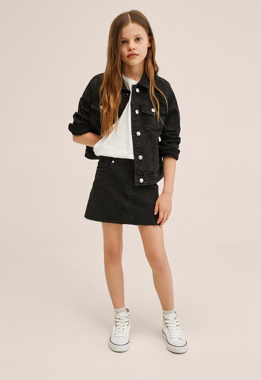 MANGO - Skirt sue - black
