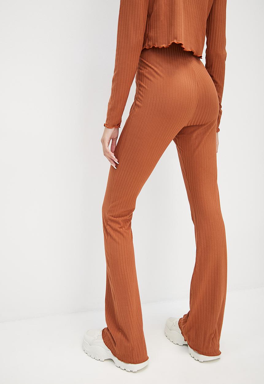 Blake - Co-ord flare leg - burnt orange