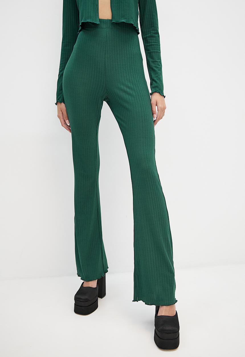 Blake - Co-ord flare leg - trekking green