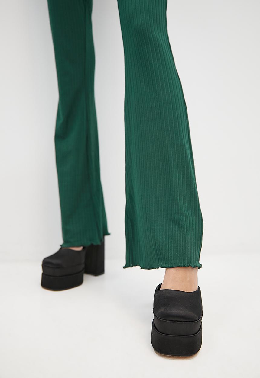 Blake - Co-ord flare leg - trekking green