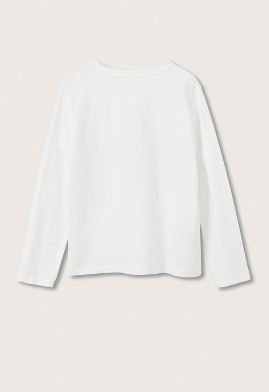 MANGO - T-shirt zoo - white
