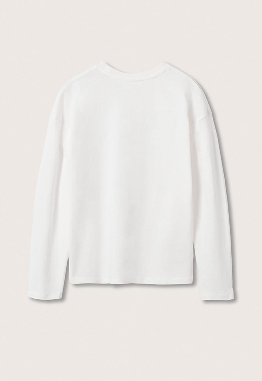 MANGO - T-shirt bea - white