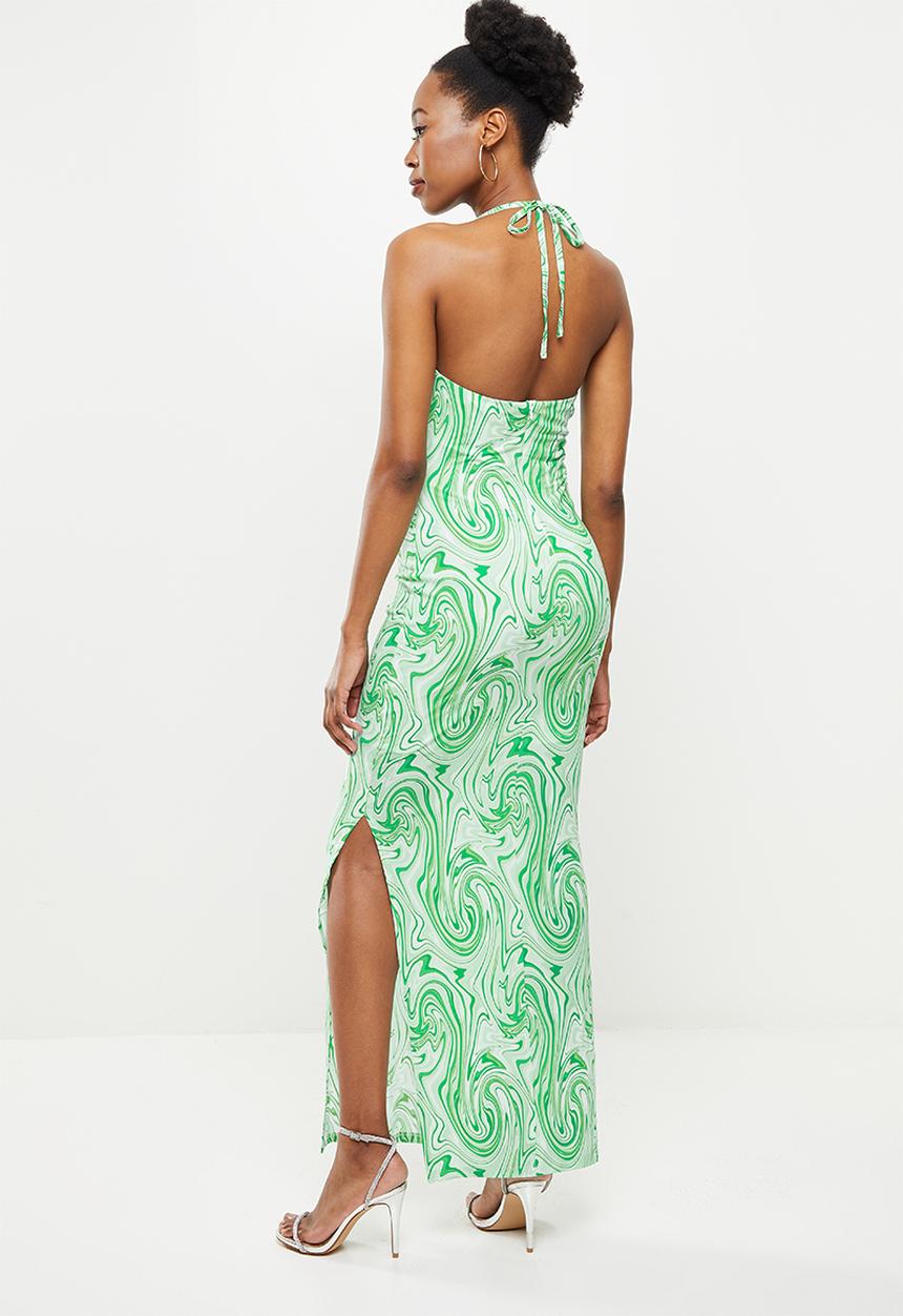 SISSY BOY - Marble maxi dress - green marble