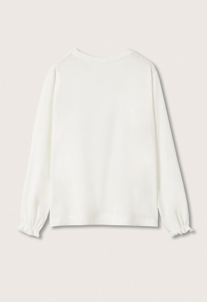 MANGO - T-shirt jolie - white
