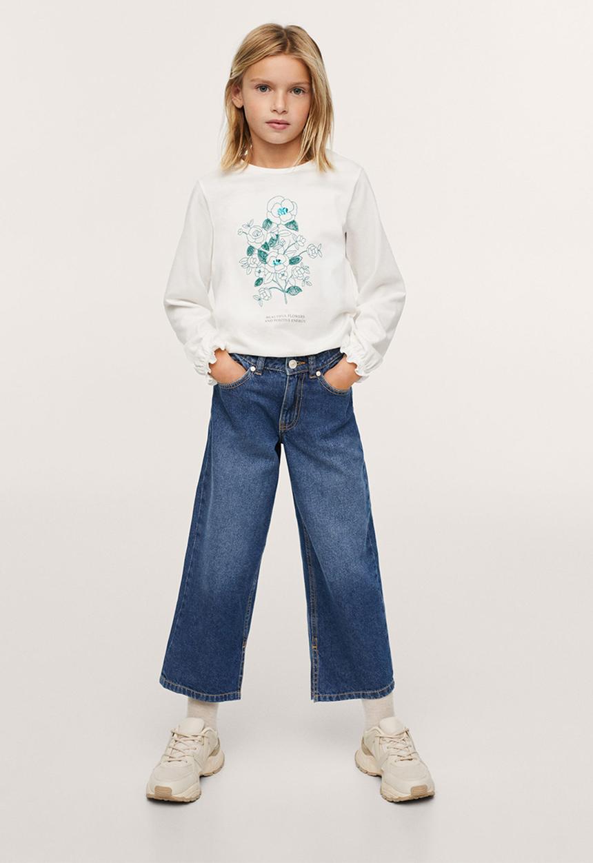 MANGO - T-shirt jolie - white