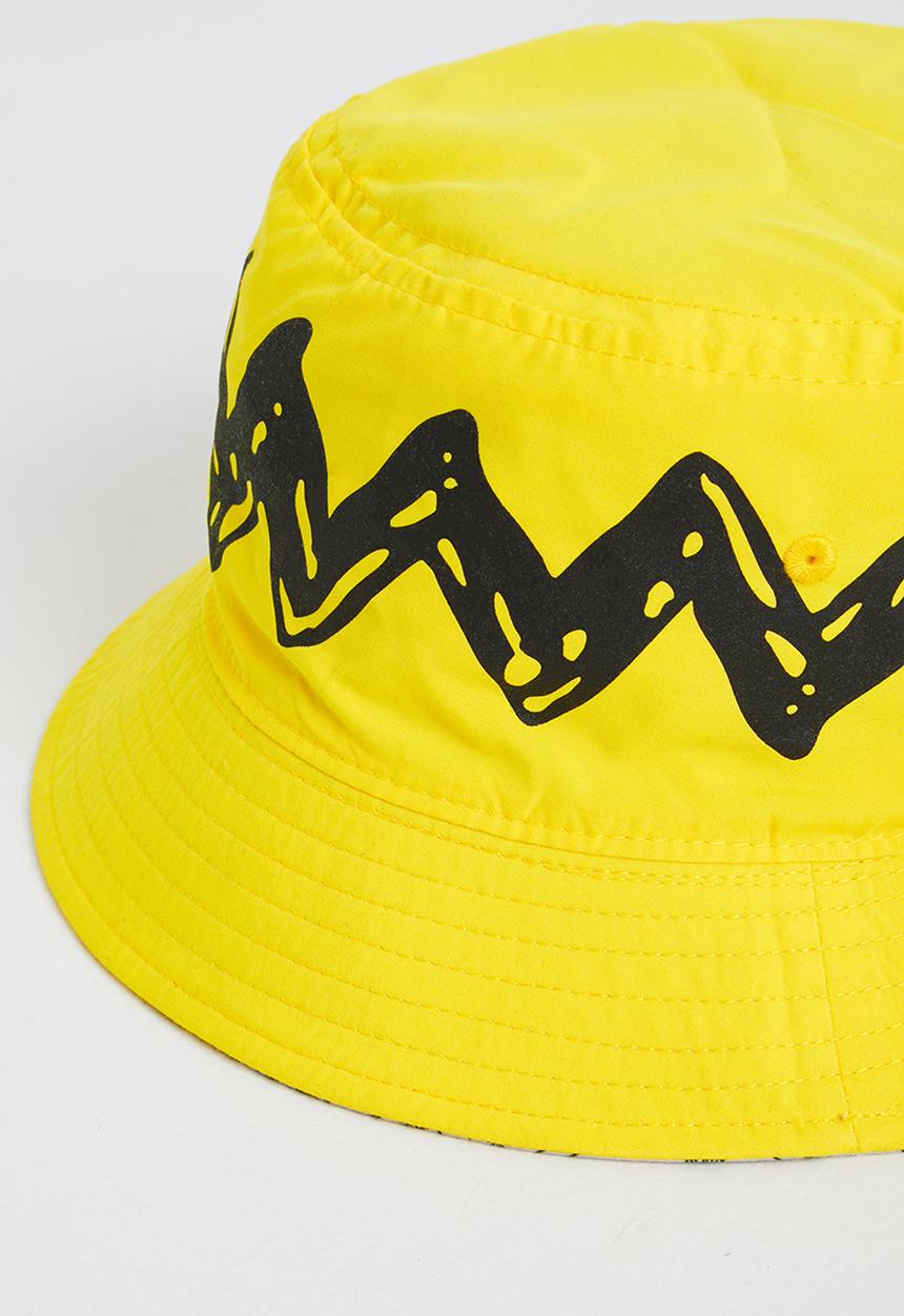 Converse - Peanuts bucket hat - yellow & neutral