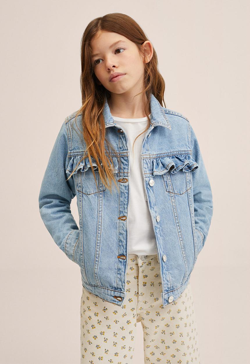 MANGO - Jacket norma - blue