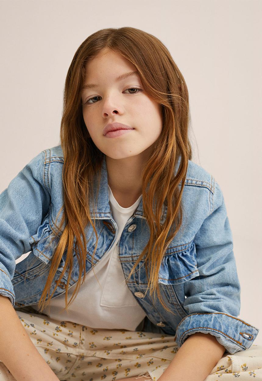 MANGO - Jacket norma - blue
