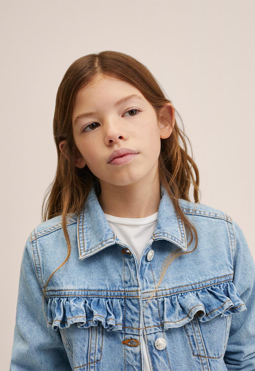 MANGO - Jacket norma - blue